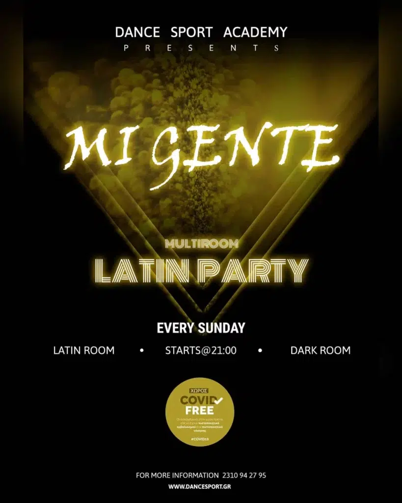 Multi Room Covid Free Latin Party